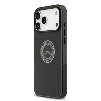 0107 MB HC MAGSAFE PC/TPU FROSTED W/ VINTAGE LOGO BLACK IPHONE 17 PRO MAX