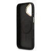 9674 GUESS HC MAGSAFE PU W/ PEONY HOT STAMP BLACK iPhone 17