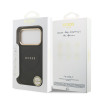 9698 GUESS HC MAGSAFE PU W/ PEONY HOT STAMP BLACK iPhone 17 PRO