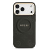 9704 GUESS HC MAGSAFE PU W/ PEONY HOT STAMP BLACK iPhone 17 PRO MAX