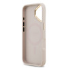 9834 GUESS HC MAGSAFE PU W/ PEONY HOT STAMP PINK iPhone 17
