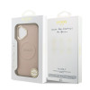9834 GUESS HC MAGSAFE PU W/ PEONY HOT STAMP PINK iPhone 17