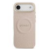 9841 GUESS HC MAGSAFE PU W/ PEONY HOT STAMP PINK iPhone 17 AIR