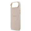 9841 GUESS HC MAGSAFE PU W/ PEONY HOT STAMP PINK iPhone 17 AIR