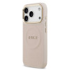 9858 GUESS HC MAGSAFE PU W/ PEONY HOT STAMP PINK iPhone 17 PRO