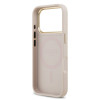 9858 GUESS HC MAGSAFE PU W/ PEONY HOT STAMP PINK iPhone 17 PRO