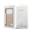 9858 GUESS HC MAGSAFE PU W/ PEONY HOT STAMP PINK iPhone 17 PRO