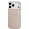 9865 GUESS HC MAGSAFE PU W/ PEONY HOT STAMP PINK iPhone 17 PRO MAX