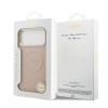 9865 GUESS HC MAGSAFE PU W/ PEONY HOT STAMP PINK iPhone 17 PRO MAX