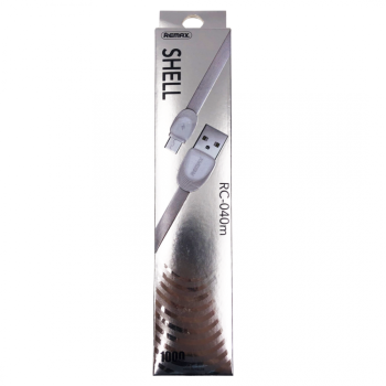 USB Кабел Remax RC 040i USB към Lightning - Бял