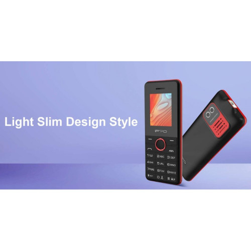 Мобилен телефон IPRO A30+БГ МЕНЮ /2G/32+64MB/1.77inch/0.08MP/600mAh/Dual Sim/Фенер - Черен