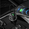 HOCO 12V Адаптер Z42 с 2 изхода PD20W+18WQC3.0+LED display (черен)