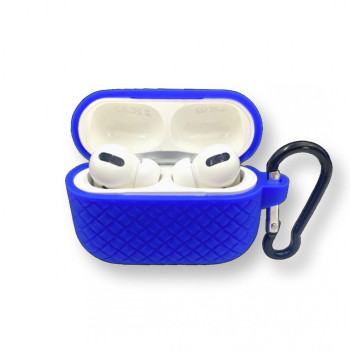 Силиконов калъф за AirPods Pro 2-gen SC02 - Тъмно син