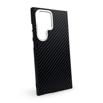 Premium Carbon Case TP-104 за Samsung S25 Ultra - Space Black