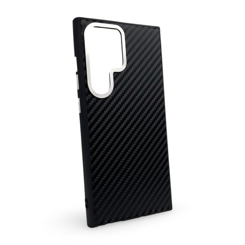 Premium Carbon Case TP-104 за Samsung S25 Ultra - Space Black