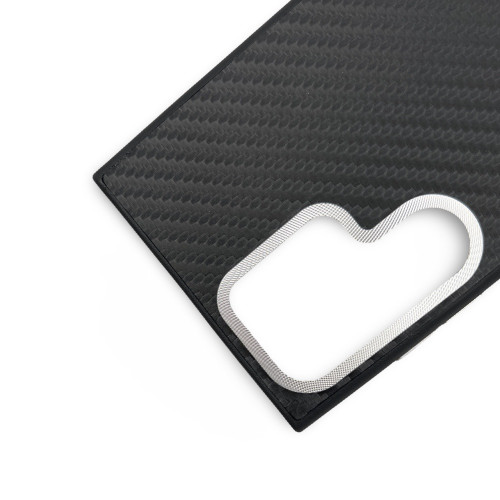 Premium Carbon Case TP-104 за Samsung S25 Ultra - Space Black