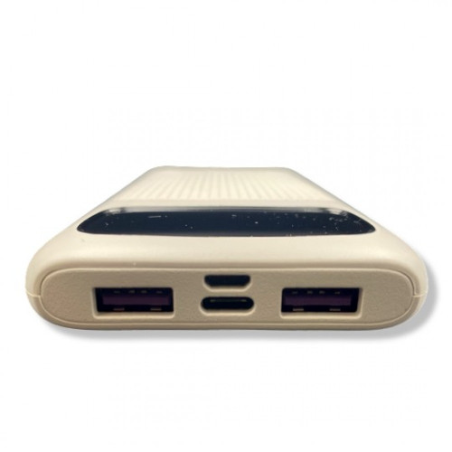 T01-2 Външна батерия 22.5Wс 2изхода USB и 1USB-C 20,000 mAh - Бял