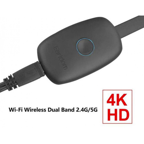 Earldom ET-W3+ – 4K Безжичен HDMI Дисплей Dongle (2.4G/5G Wi-Fi) – Screen Mirroring за Phone / Tablet / Laptop