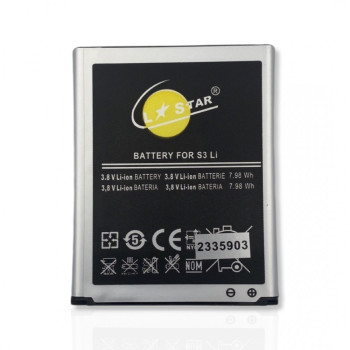 Батерия L✮Star за Samsung S3 9300 9082 9060 2100mAh EB-L1G6LL AGSTA