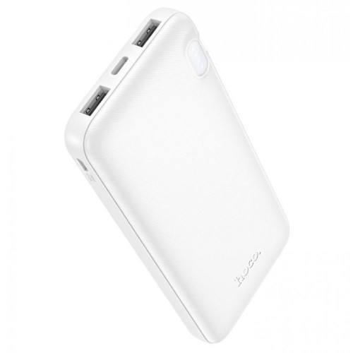HOCO PowerBank “J128 Powerful” 10,000mAh 2xUSB-A (Бял)