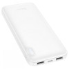 HOCO PowerBank “J128 Powerful” 10,000mAh 2xUSB-A (Бял)