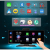 C200 10-инчов Apple Carplay/Android Auto +Видеорегистратор Безжична автомобилна стерео GPS навигация автомобилен екран , Bluetooth, Siri/Google Assistant