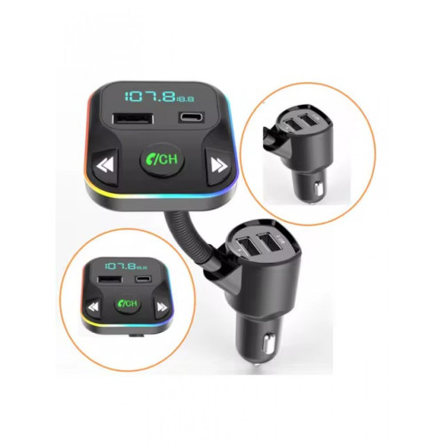 ALLISON ALS-A152 Трансмитер с Bluetooth 3.1A 3xUSB 1xUSB-C ALLISON ALS-A152 Трансмитер с Bluetooth 3.1A 3xUSB 1xUSB-C
