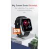 D20/Y68 Смарт спортна гривна Smart bracelet - Черен