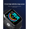 D20/Y68 Смарт спортна гривна Smart bracelet - Черен