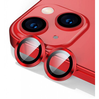 Цветен протектор за Камера iPhone 12/12 mini - Червен