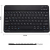 Bluetooth безжична клавиатура YL-02 - Бял