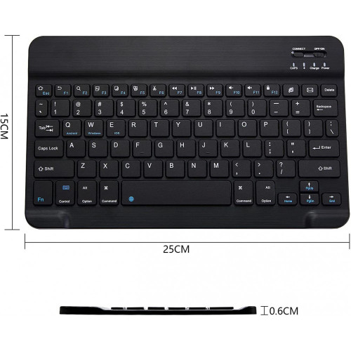Bluetooth безжична клавиатура YL-02 - Бял