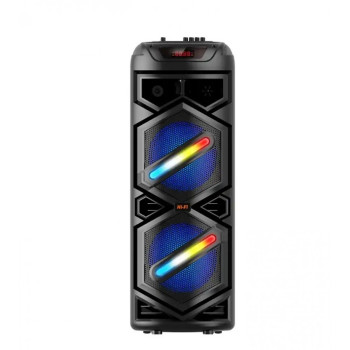 Караоке тонколона инча CH-8500 8.5"x2 | 40W, LED RGB, Микрофон