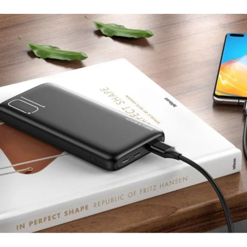 XO PR182 Преносимо зарядно 10,000MaH 1xUSB-C/1xUSB - Черен