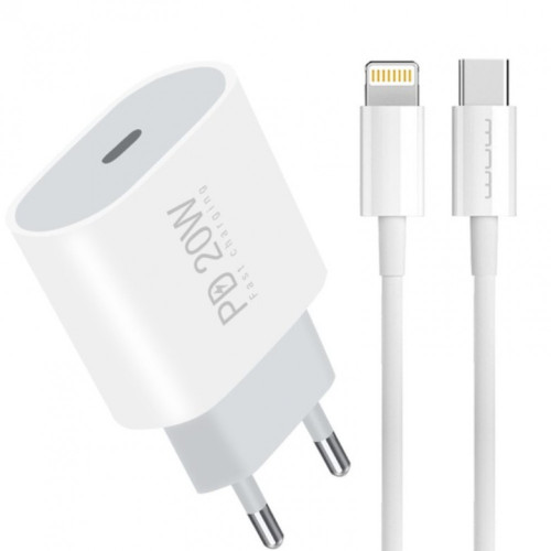 WUW T79 PD20W Зарядно с кабел Type-C към Lightning