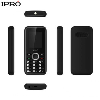 Мобилен телефон (Черен) IPRO A10 Mini+БГ МЕНЮ Без камера /2G/32Mb+32MB/0.08MP/1.77 инча 600mAh/Фенер