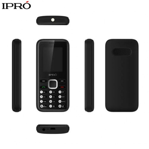 Мобилен телефон (Черен) IPRO A10 Mini+БГ МЕНЮ Без камера /2G/32Mb+32MB/0.08MP/1.77 инча 600mAh/Фенер