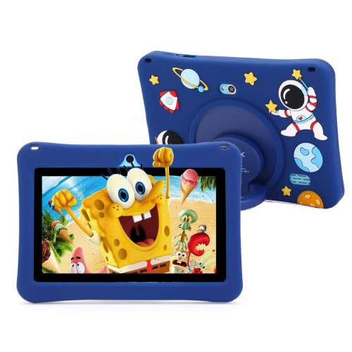 Детски Android таблет JEPK 7” T11 с калъф 3000mAh (Син) Детски Android таблет JEPK 7” T11 с калъф 3000mAh (Син)