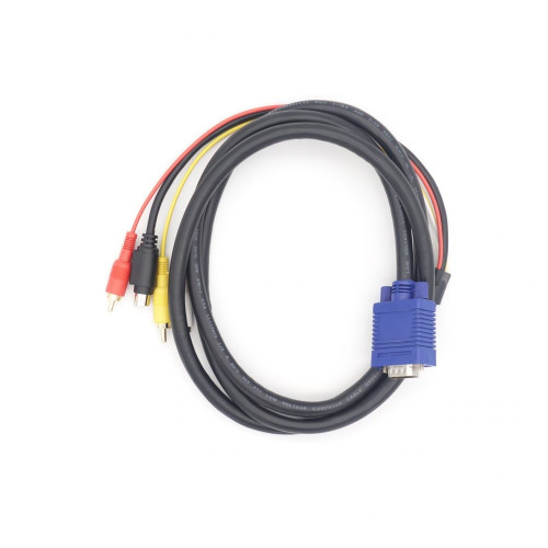 Кабел HDMI към 3 RCA - 1.8M