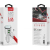 12V Зарядно 3.4A LDNIO DL- C29 2 PORT USB към Micro USB
