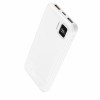 WUW Y137 22.5W POWER BANK 2X USB 1X USB-C OUT/IN - 10,000 mAh - Бял WUW Y137 22.5W POWER BANK 2X USB 1X USB-C OUT/IN - 10,000 mAh - Бял