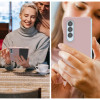 Z15 Silicone case за Samsung Z Fold 5 от 2 части - Бледо розов