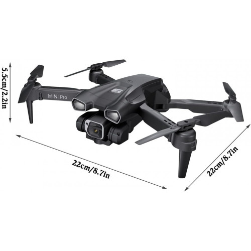 Дрон H66 Aerial Drone 4K HD с Wifi сгъваем с калъф за носене, с 2 батерии