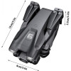 Дрон H66 Aerial Drone 4K HD с Wifi сгъваем с калъф за носене, с 2 батерии