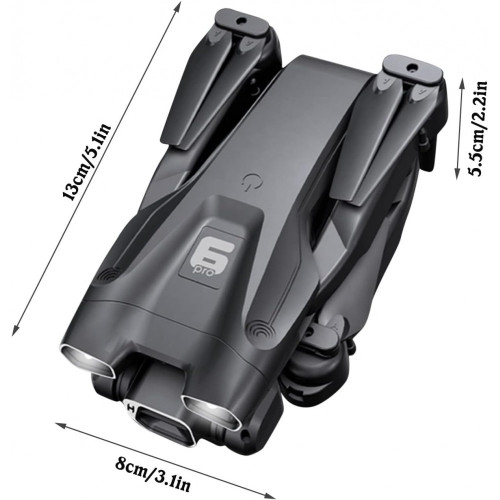Дрон H66 Aerial Drone 4K HD с Wifi сгъваем с калъф за носене, с 2 батерии
