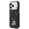 4995 KARL HC MAGSAFE PU K&C PINS BLACK IP17 PRO