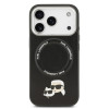 4995 KARL HC MAGSAFE PU K&C PINS BLACK IP17 PRO