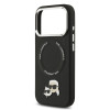 4995 KARL HC MAGSAFE PU K&C PINS BLACK IP17 PRO