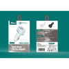 ALLISON A600 12V 18W Адаптер с 2 изхода PD18W+QC3.0 с LED осветление - Бял