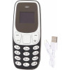 BM10 Мини мобилен телефон (Черен) – Най-малкият в света отключен Dual SIM с промяна на гласа, Bluetooth